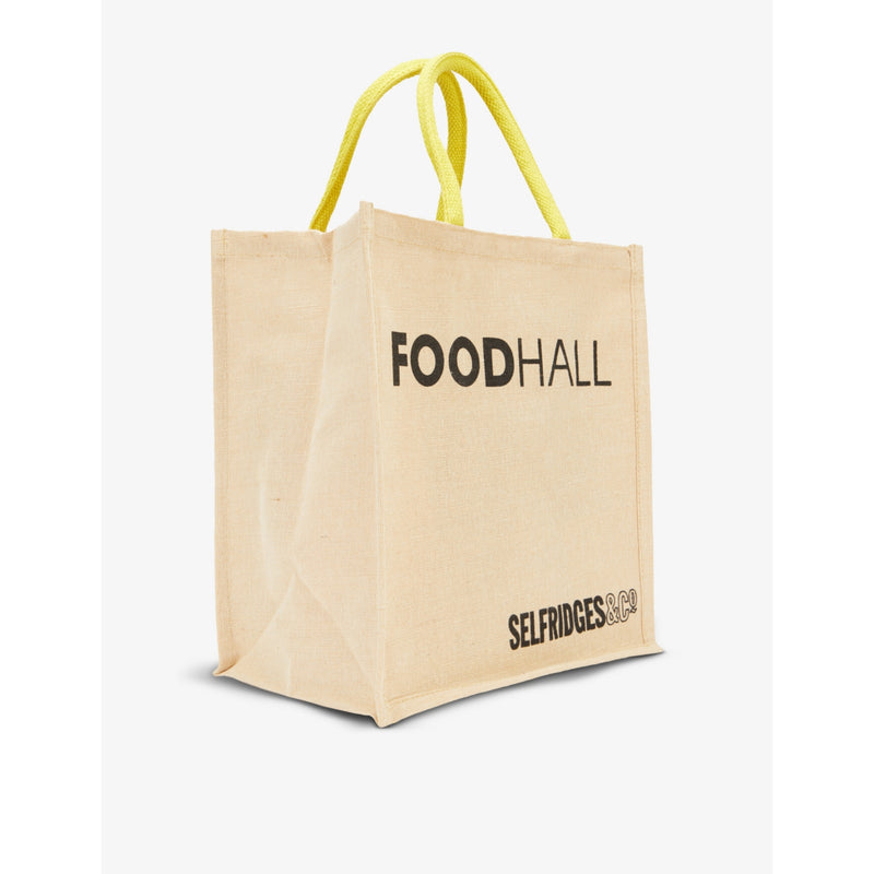 Selfridges canvas wine carrier bag, imported from the UK