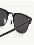 Ray-Ban Clubmaster acetate sunglasses polarized black (British brand)