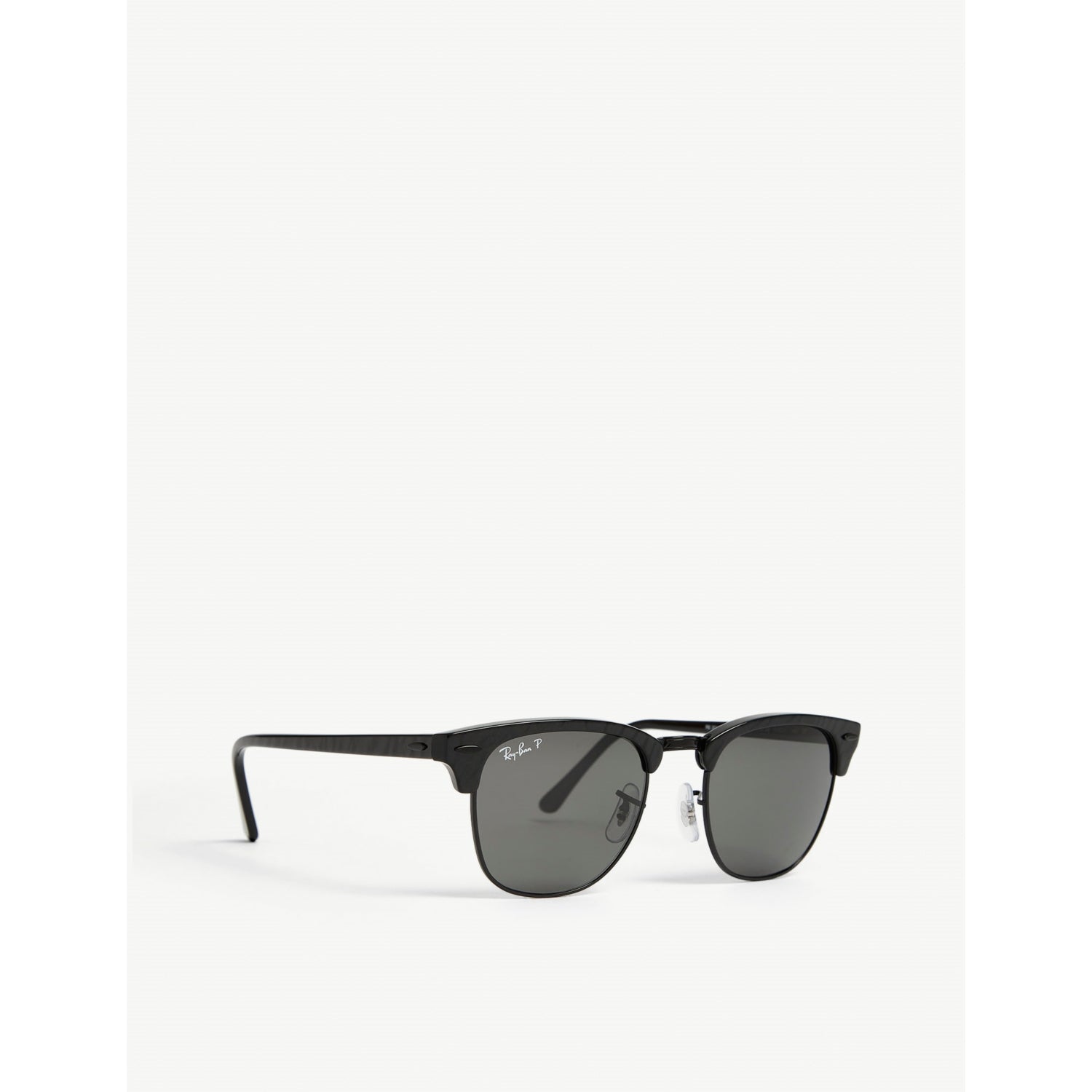 Ray-Ban Clubmaster acetate sunglasses polarized black (British brand)