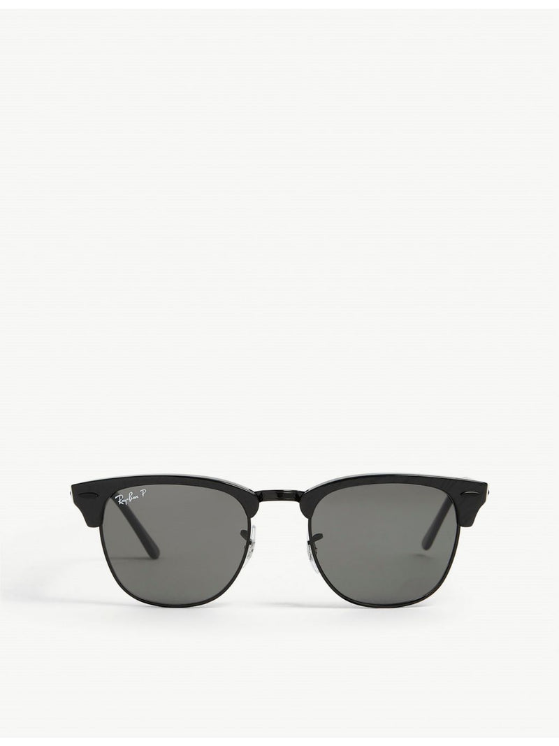 Ray-Ban Clubmaster acetate sunglasses polarized black (British brand)