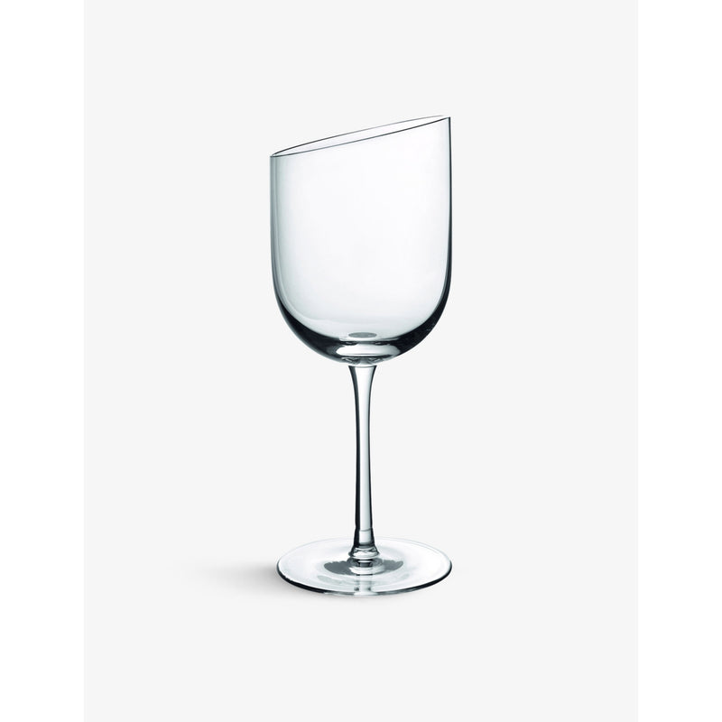 Villeroy & Boch NewMoon crystal wine goblet set of four - British product