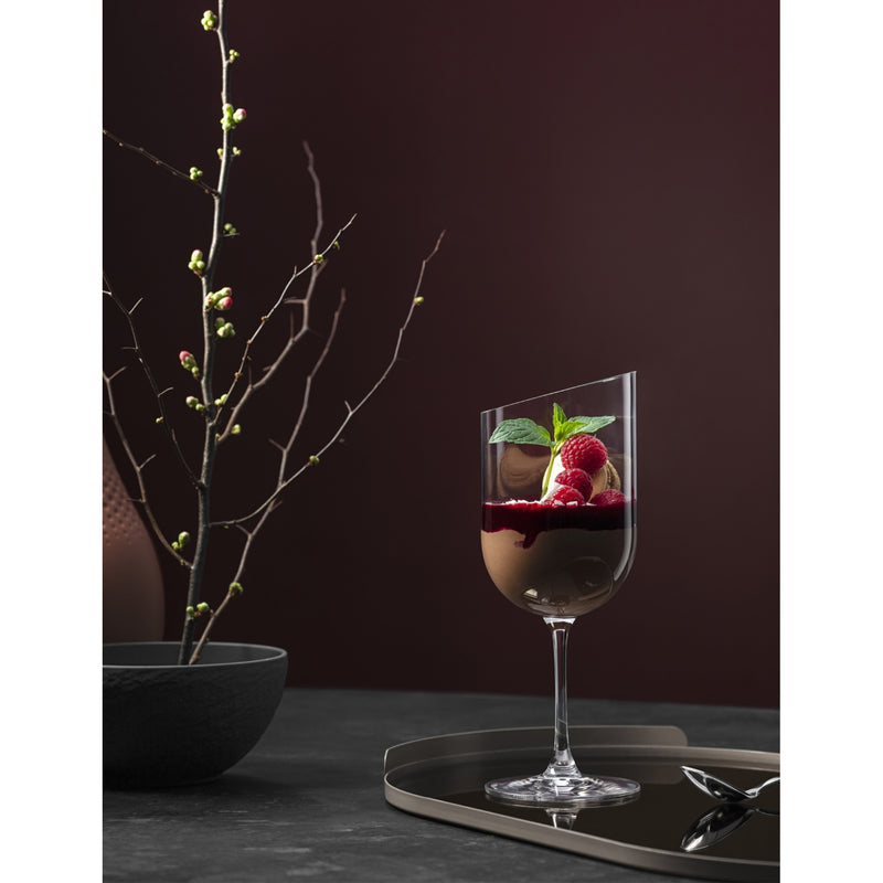 Villeroy & Boch NewMoon crystal wine goblet set of four - British product