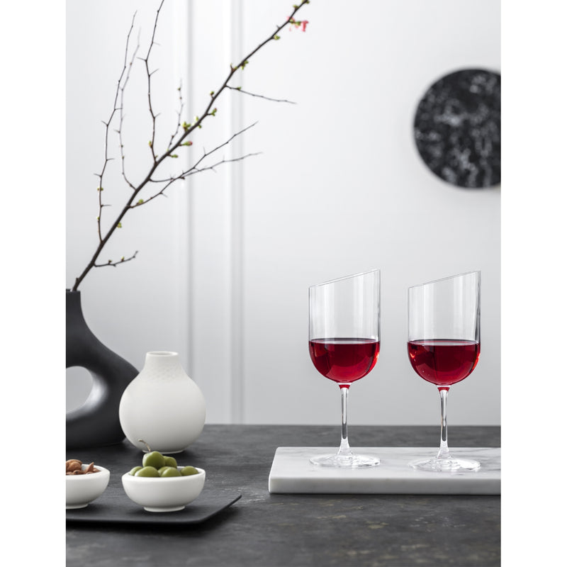Villeroy & Boch NewMoon crystal wine goblet set of four - British product