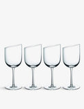 Villeroy & Boch NewMoon crystal wine goblet set of four - British product