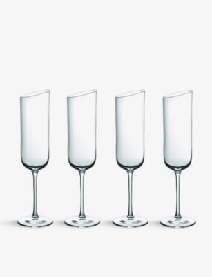 Villeroy & Boch champagne flute set of four 180ml, UK version