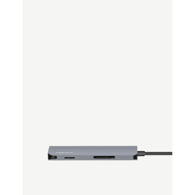 Momax 8-in-1 USB-C hub Space Grey - British product