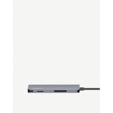 Momax 8-in-1 USB-C hub Space Grey - British product