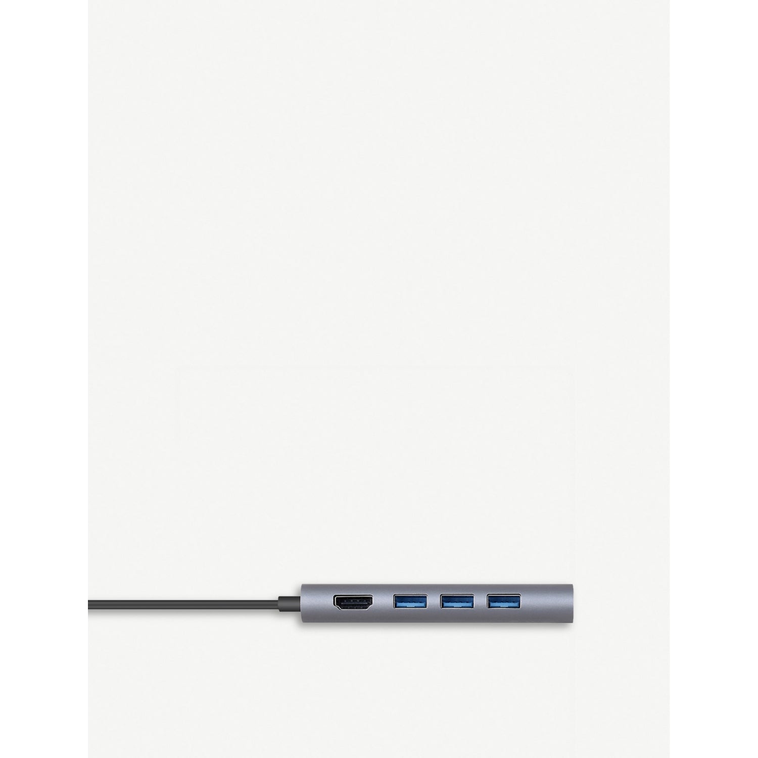 Momax 8-in-1 USB-C hub Space Grey - British product