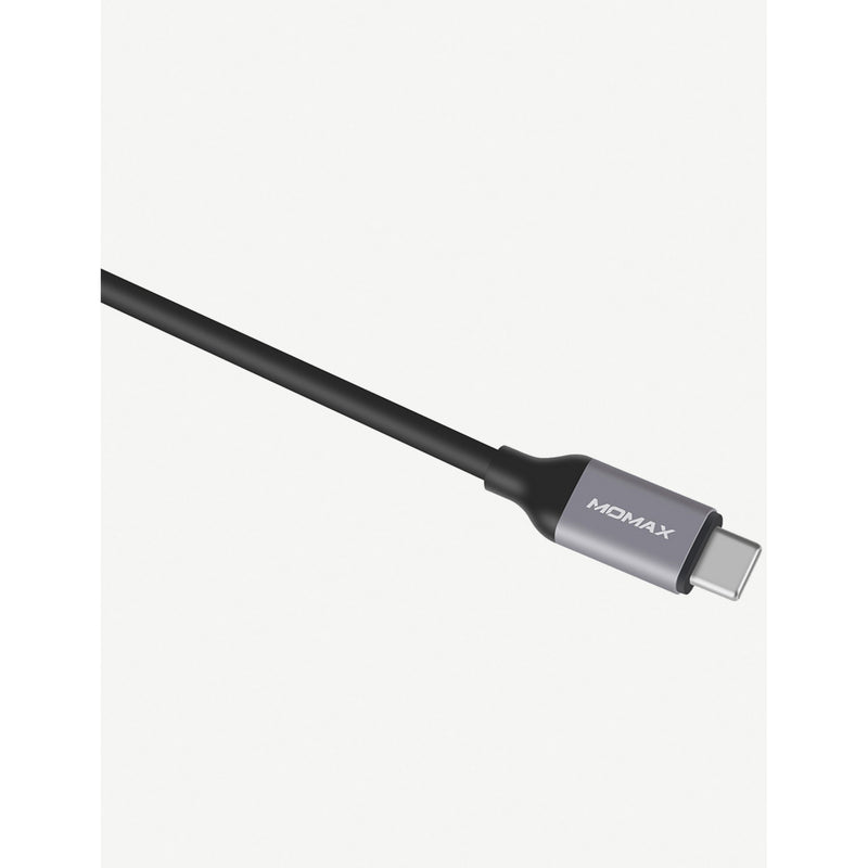 Momax 8-in-1 USB-C hub Space Grey - British product