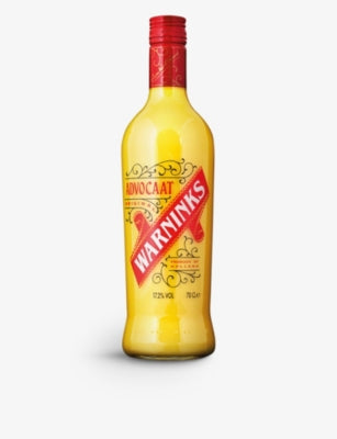 Warninks advocaat liqueur 700ml bottle, UK version