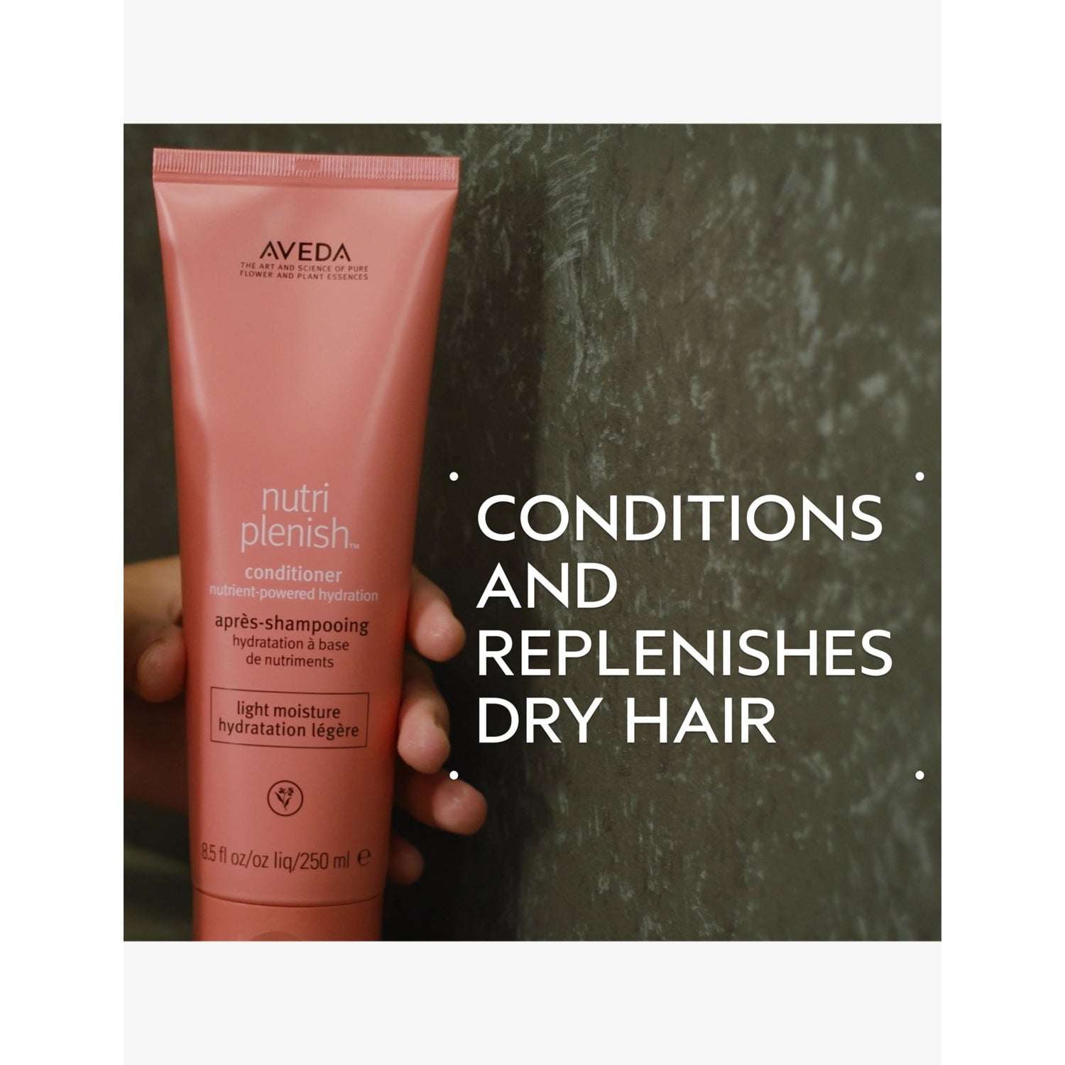 Aveda Nutriplenish light moisture conditioner 1L, imported from the UK