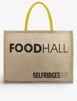 Selfridges Selection logo-print reusable food bag - British product