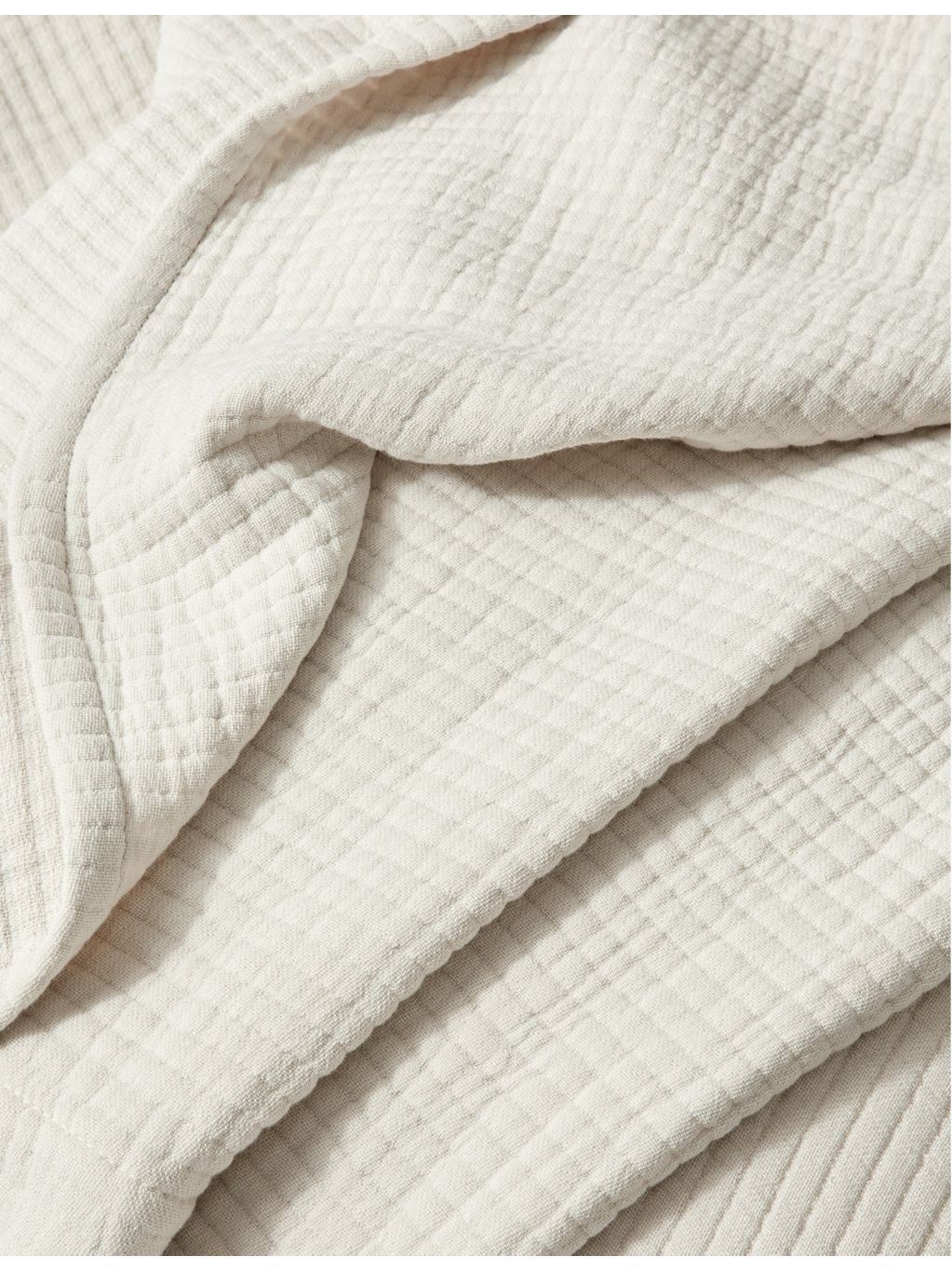 The White Company king cotton bedspread 260cm, imported from the UK