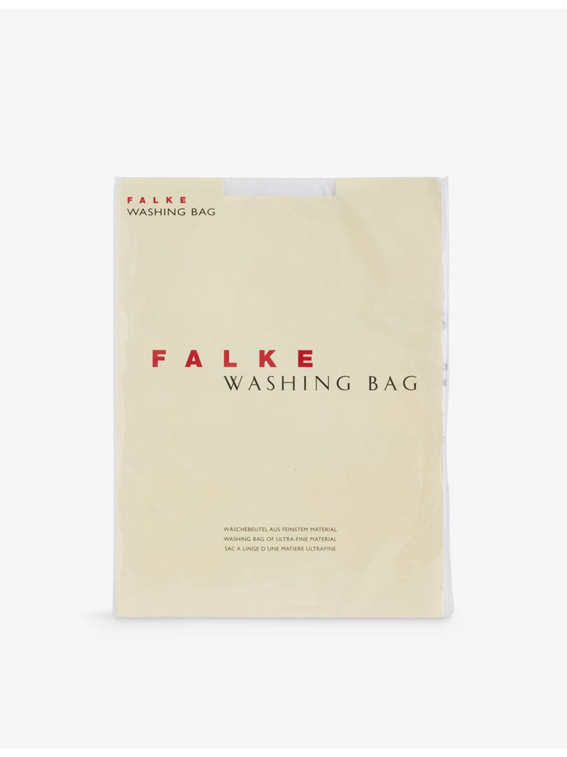 FALKE woven washing bag with logo-print, 32x22cm, imported from the UK