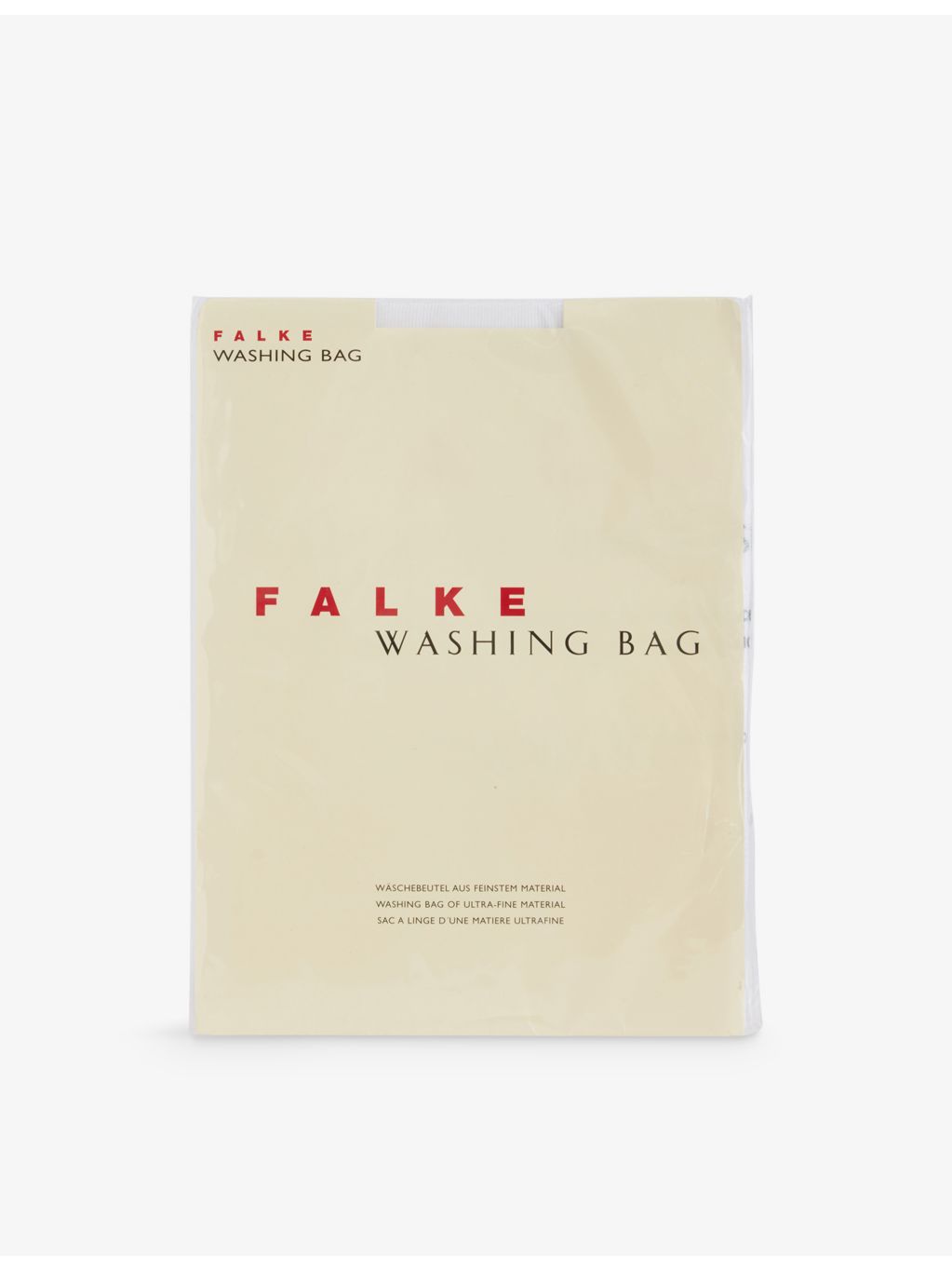 FALKE woven washing bag with logo-print, 32x22cm, imported from the UK