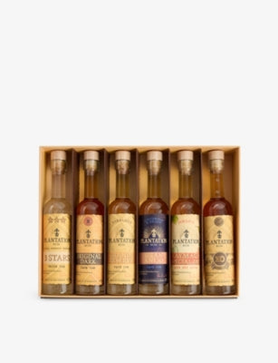 Plantation rum experience box 6 x 100ml - British product