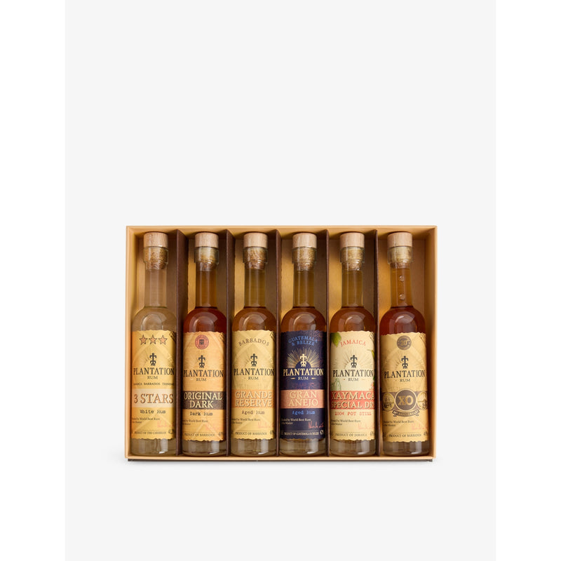 Plantation rum experience box 6 x 100ml - British product