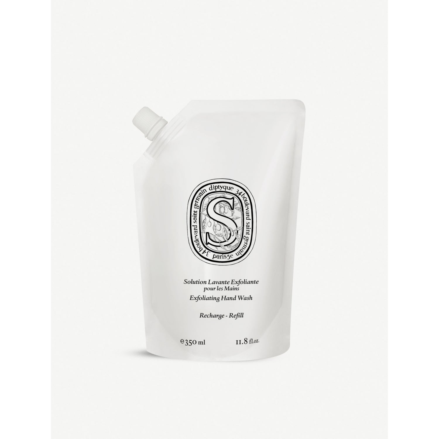 diptyque exfoliating hand wash refill 350ml - British product