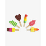 Le Toy Van wooden ice lollies set, imported from the UK