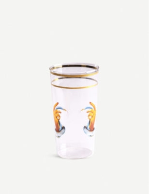 Seletti TOILETPAPER glass Hands with Snakes 13cm, UK version