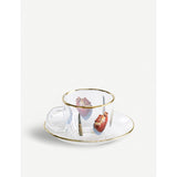 Seletti TOILETPAPER I Love You glass coffee set - British product