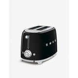 Smeg two-slice stainless steel toaster (British brand)