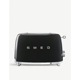 Smeg two-slice stainless steel toaster (British brand)