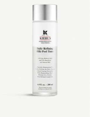 Kiehl's milk-peel toner 200ml, imported from the UK