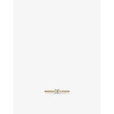 Cartier 18ct yellow-gold diamond ring 0.26ct (British brand)