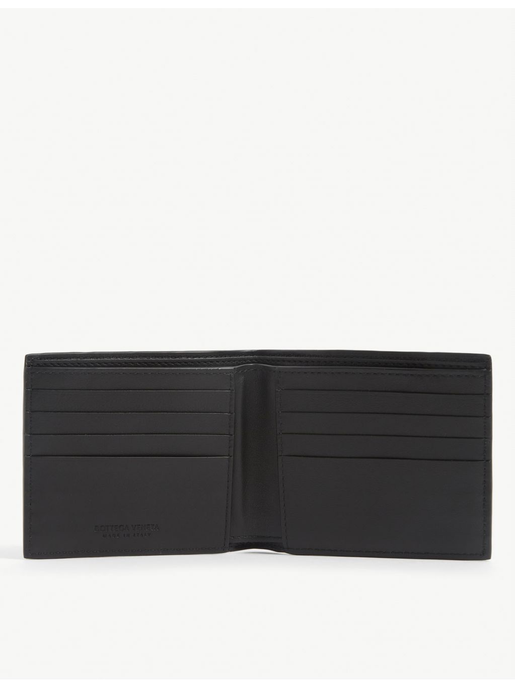 Bottega Veneta Intrecciato bifold leather wallet, imported from the UK