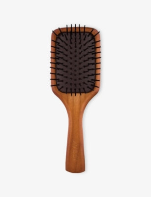Aveda mini wood paddle brush for blow-dry styling - British product