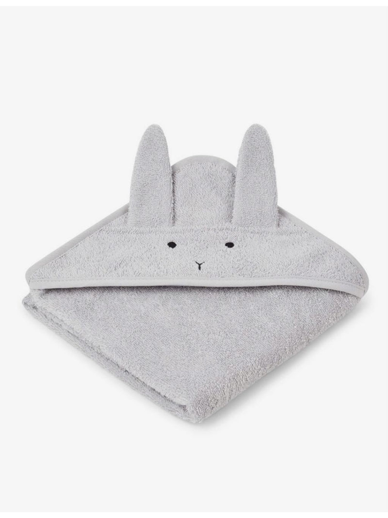 Liewood baby towel hooded rabbit 70x70cm, imported from the UK