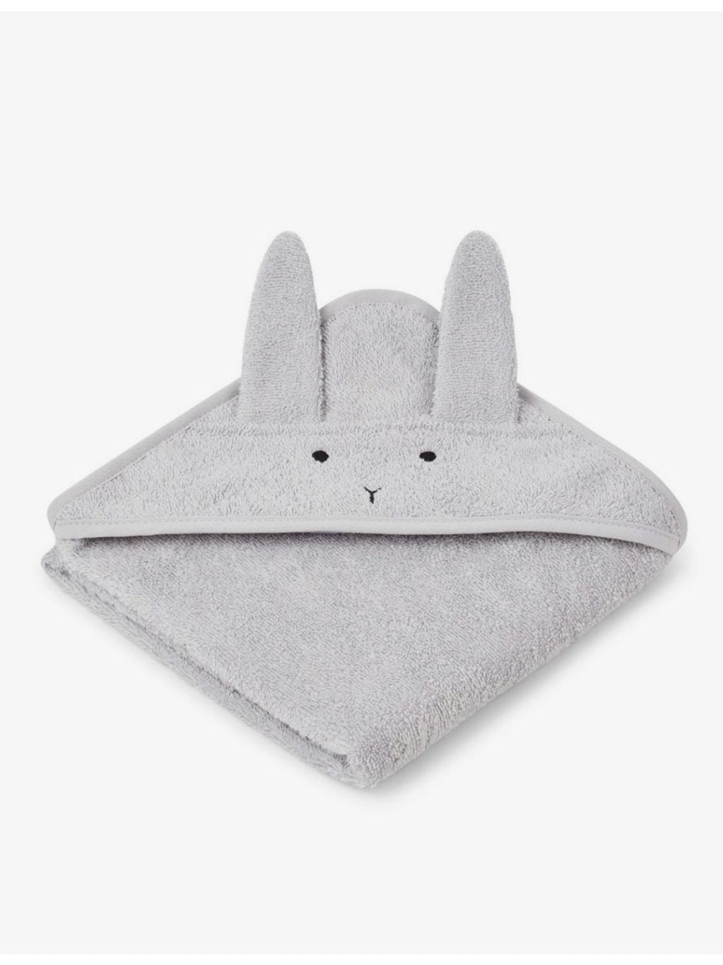 Liewood baby towel hooded rabbit 70x70cm, imported from the UK