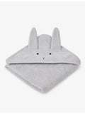 Liewood baby towel hooded rabbit 70x70cm, imported from the UK