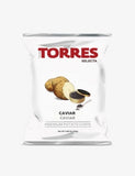 Torres crisps with caviar flavour 110g, UK version