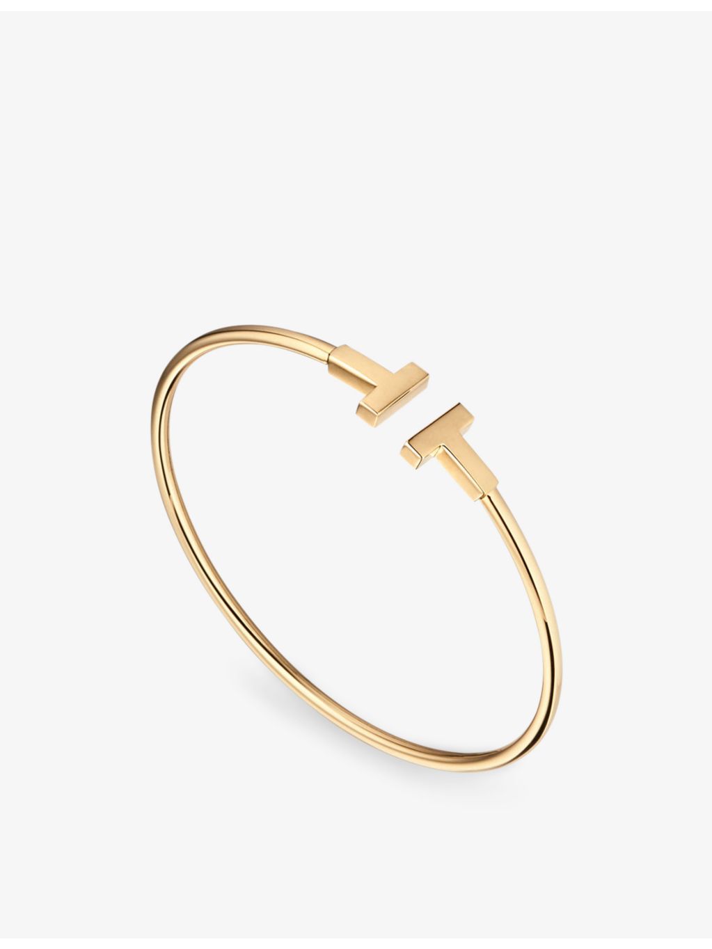Tiffany & Co. T Wire bracelet 18ct yellow gold, UK version