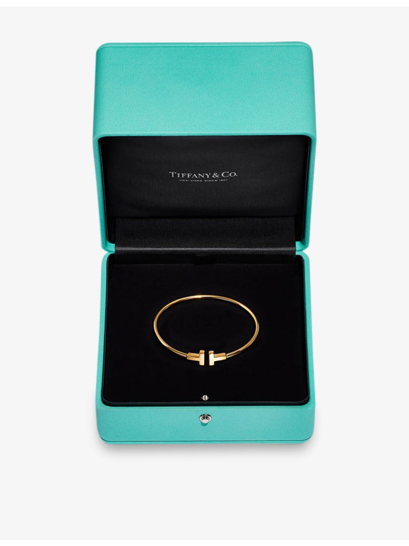 Tiffany & Co. T Wire bracelet 18ct yellow gold, UK version