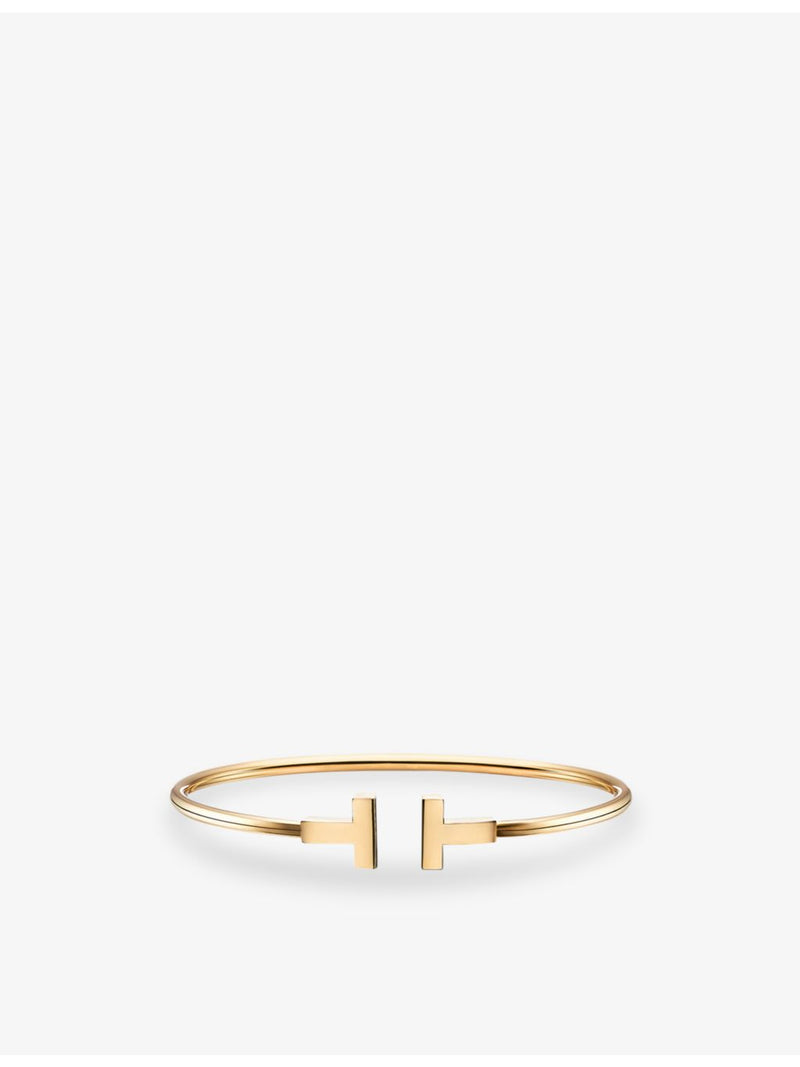 Tiffany & Co. T Wire bracelet 18ct yellow gold, UK version