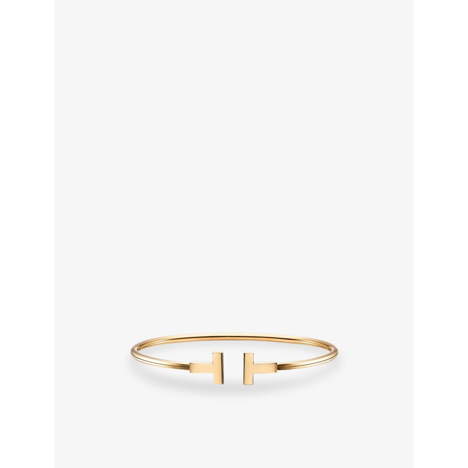 Tiffany & Co. T Wire bracelet 18ct yellow gold, UK version