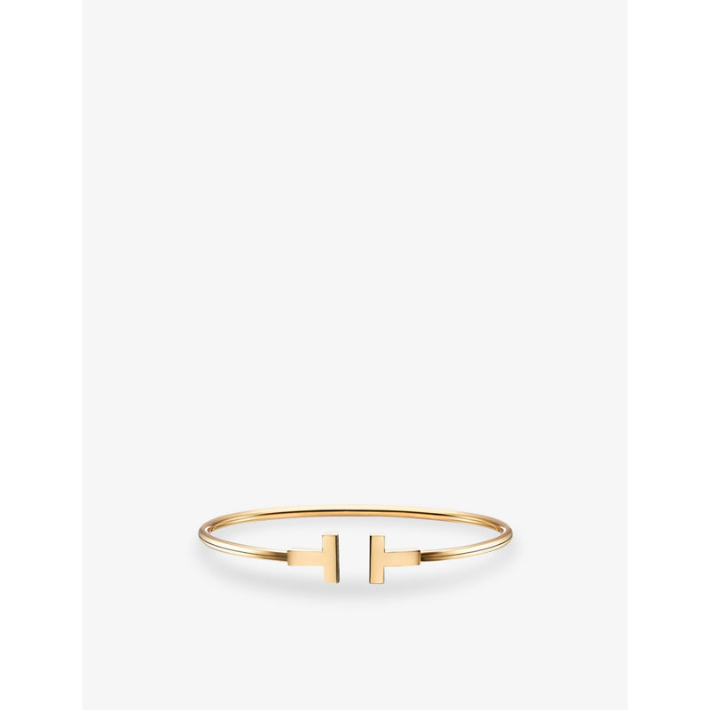 Tiffany & Co. T Wire bracelet 18ct yellow gold, UK version