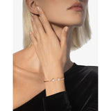 Messika 18ct gold diamond flexi bangle size M (British brand)