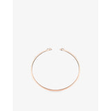 Messika 18ct gold diamond flexi bangle size M (British brand)