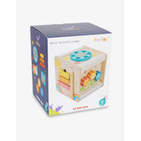 Le Toy Van Petit wooden activity cube, imported from the UK