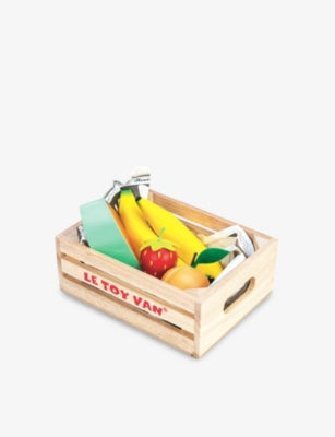 Le Toy Van wooden fruit set Five A Day (British brand)