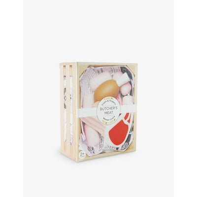 selfridges Le Toy Van Market Meat Crate Wooden Toy Set- Buy online at McGrocer
