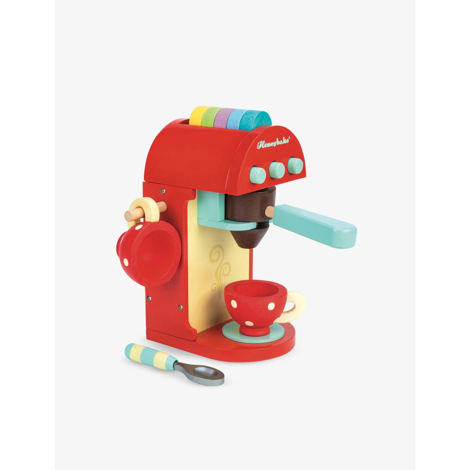 Le Toy Van Honeybake wooden cafe machine set - British product