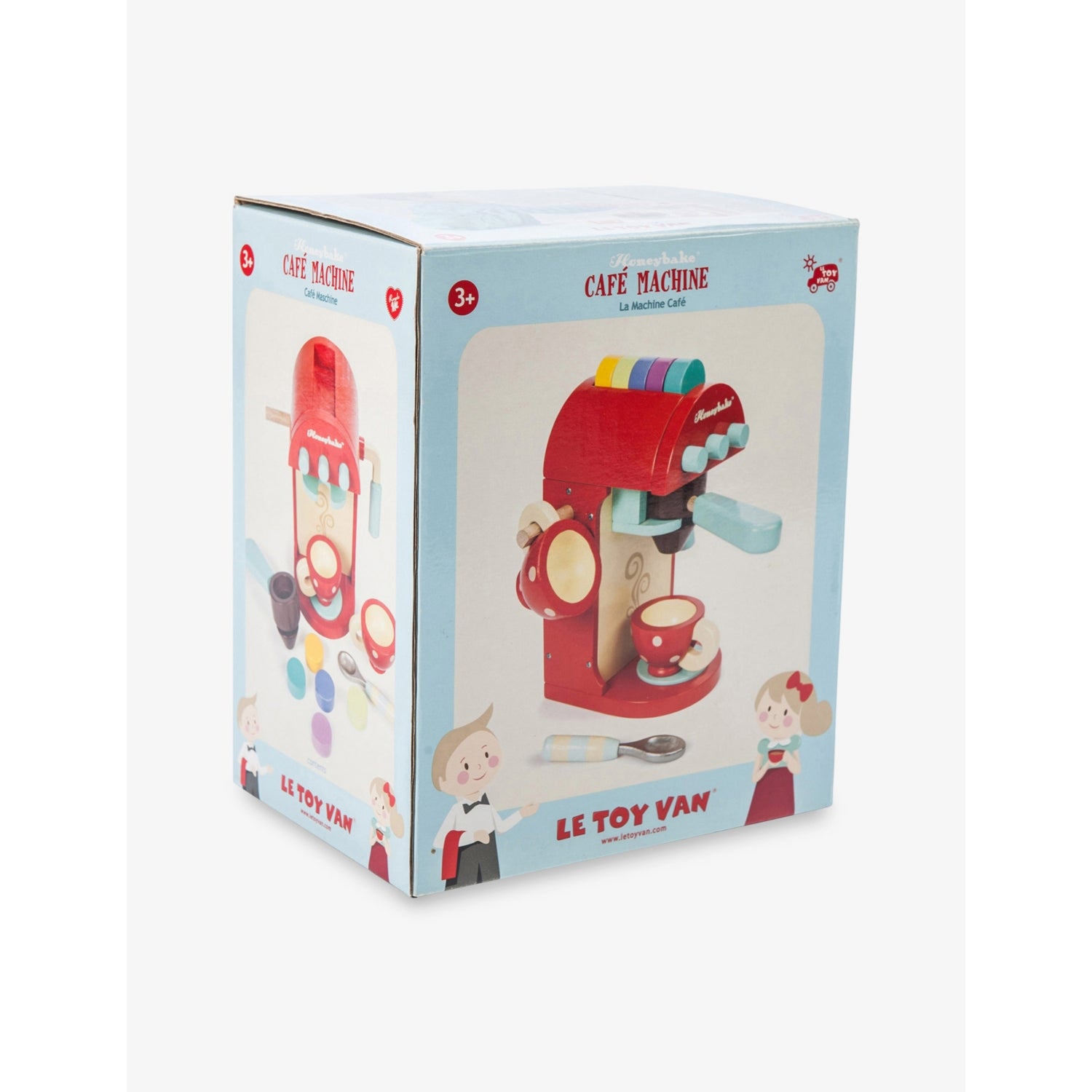 Le Toy Van Honeybake wooden cafe machine set - British product