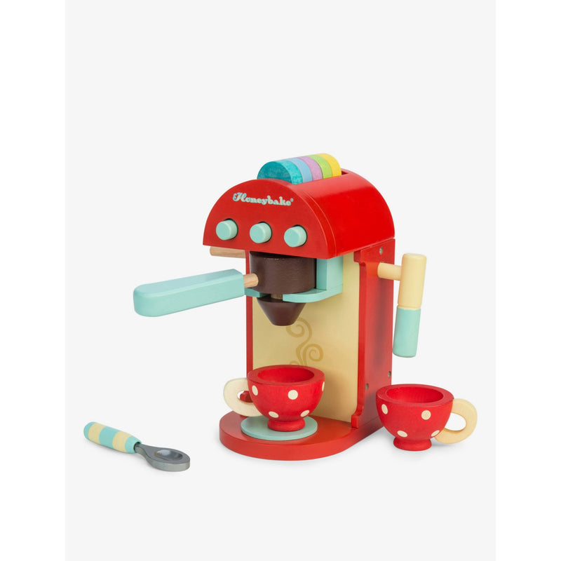 Le Toy Van Honeybake wooden cafe machine set - British product