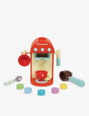 Le Toy Van Honeybake wooden cafe machine set - British product
