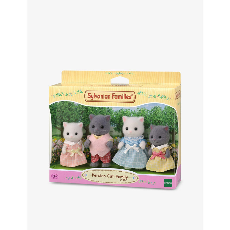 Sylvanian Families Persian Cat Family play set, UK version